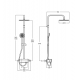 COLUMNA DUCHA TERMOSTATICA DECK-T ROUND ROCA A5A9788C00