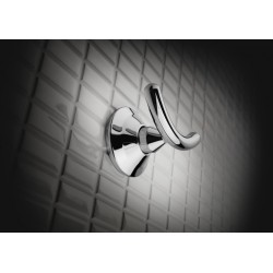 PERCHA DOBLE PARA BAÑO HOTELS CLASSIC ROCA A815491001