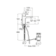 GRIFO MONOMANDO LAVABO ROCA L90 C