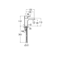 GRIFO MONOMANDO LAVABO ROCA L90 C CUERPO LISO