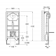 DUPLO WC FLUXOR ELECTRONICO ROCA A890092200